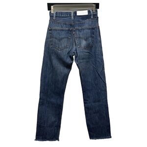 RE/DONE DENIM HIGH RISE BUTTON FRONT VINTAGE LEVIS 24/25